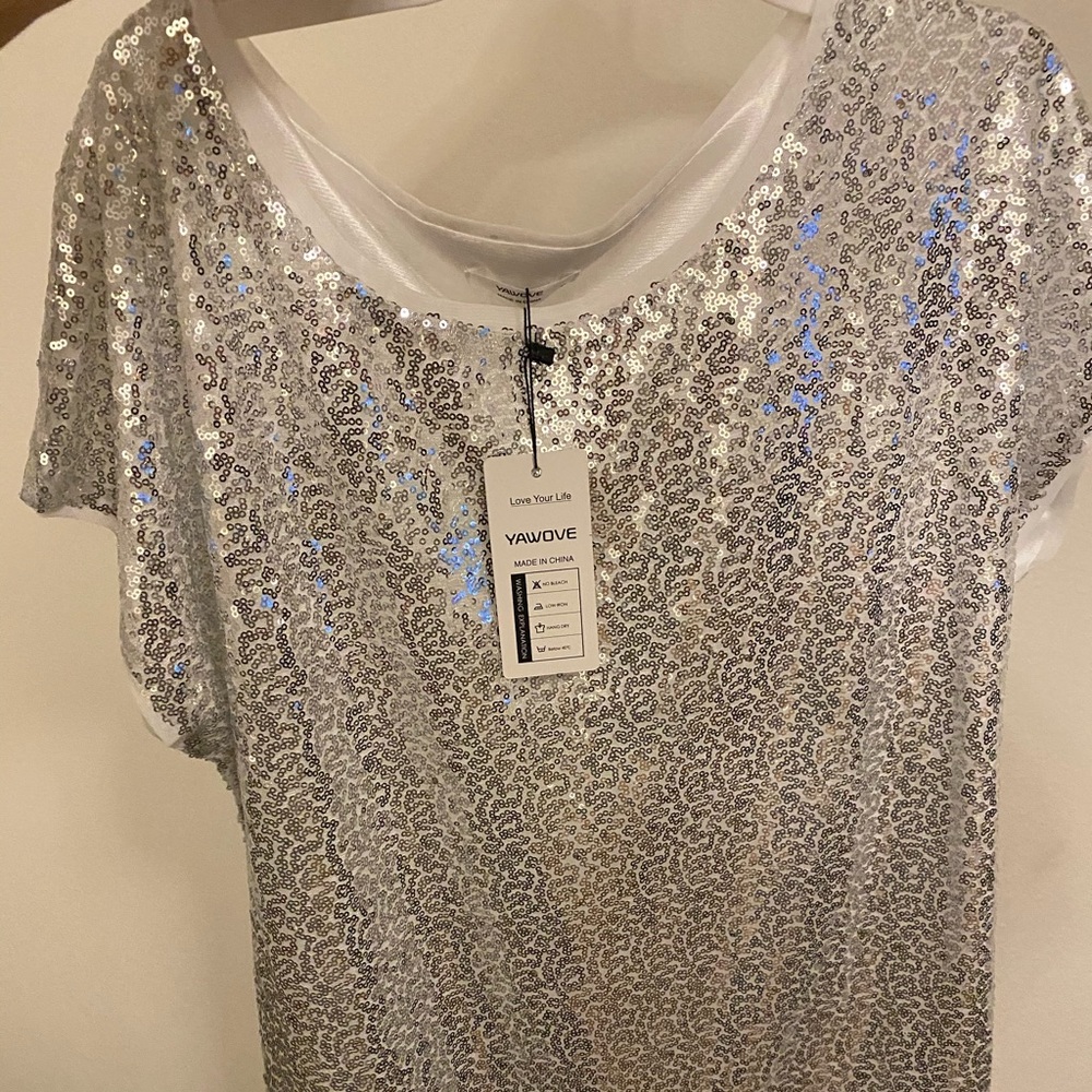 Sequin top